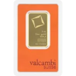 1 унция (31.1 гр.) златно кюлче Valcambi