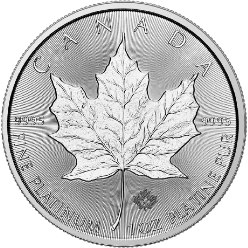 1-oz-maple-leaf-platinum-2025_pzi-715ddd408e1208243bf04ca61569fb40 1 унция (31.1 гр.) платинена монета Канадски Кленов Лист - Image 1
