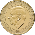 3.99 гр. златна монета 1/2 Британски Суверен Чарлз III 2026 - Image 2