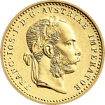3.49 гр. златна монета 1 Австрийски Дукат 1915