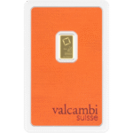 1 грам златно кюлче Valcambi